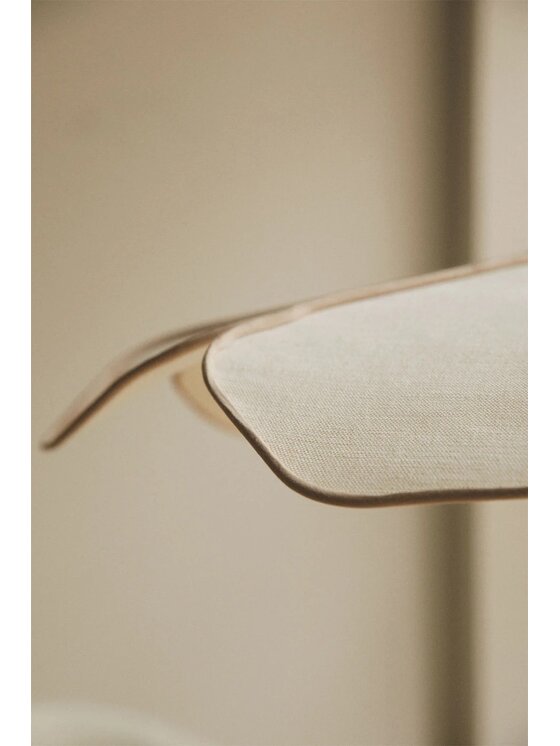 MIAhome MIAhome Lampa wisząca Benavid Ø75 cm Beżowy