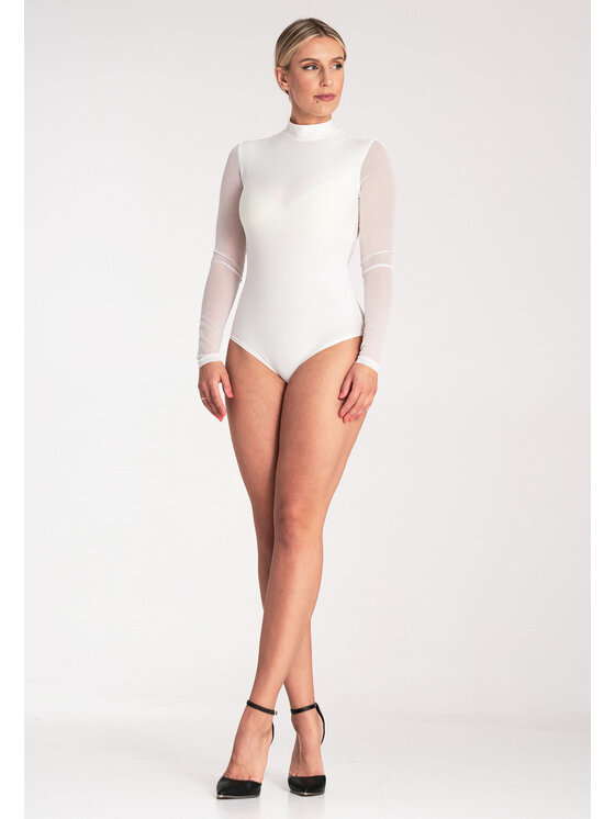 FIGL FIGL Body M1039 Biela Regular Fit
