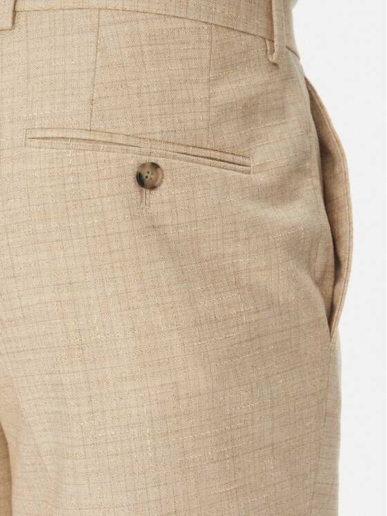 BOSS BOSS Garnitur C-Huge-2Pcs-Db-252 50540783 Écru Slim Fit