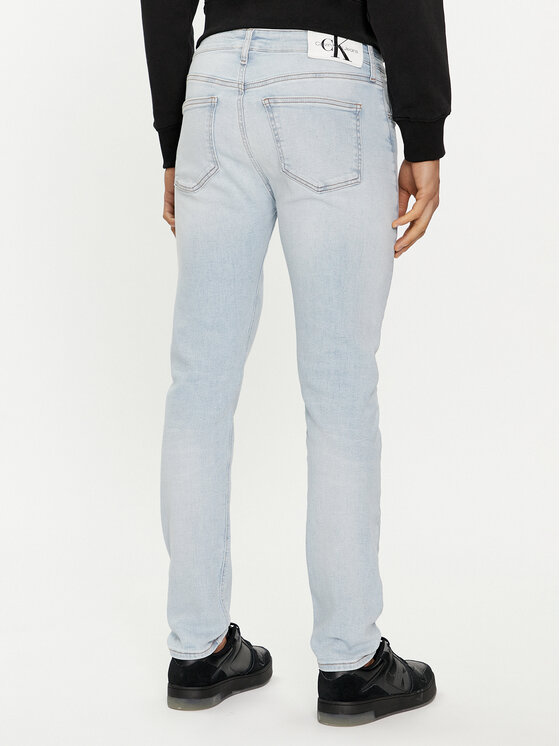 Calvin Klein Jeans Calvin Klein Jeans Jeans hlače J30J324850 Svetlo modra Skinny Fit