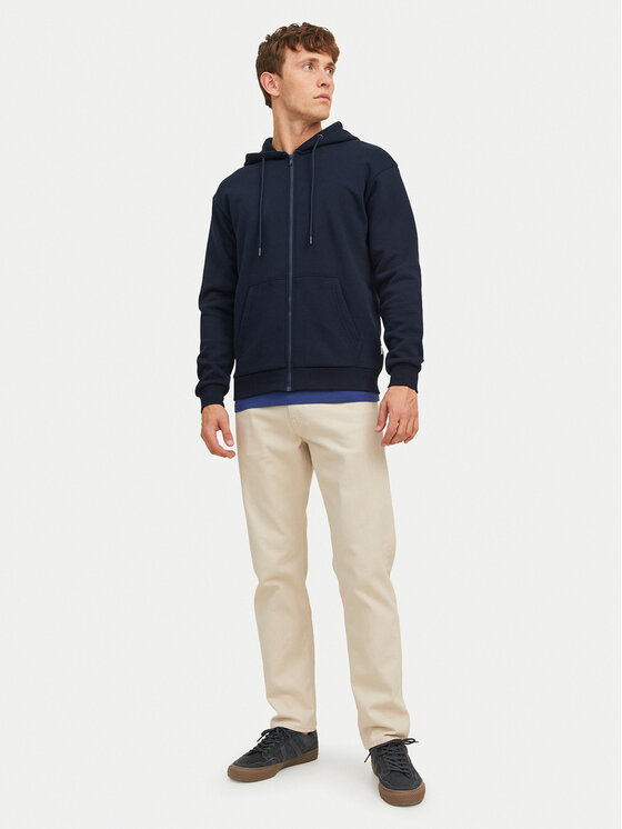 Jack & Jones Jack & Jones Суитшърт Bradley 12249342 Тъмносин Regular Fit