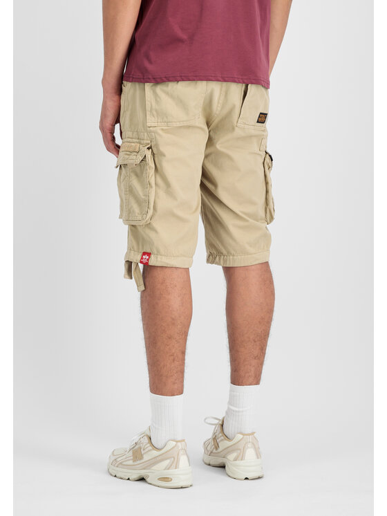 Alpha Industries Alpha Industries Szorty Jet Short Beżowy Regular Fit