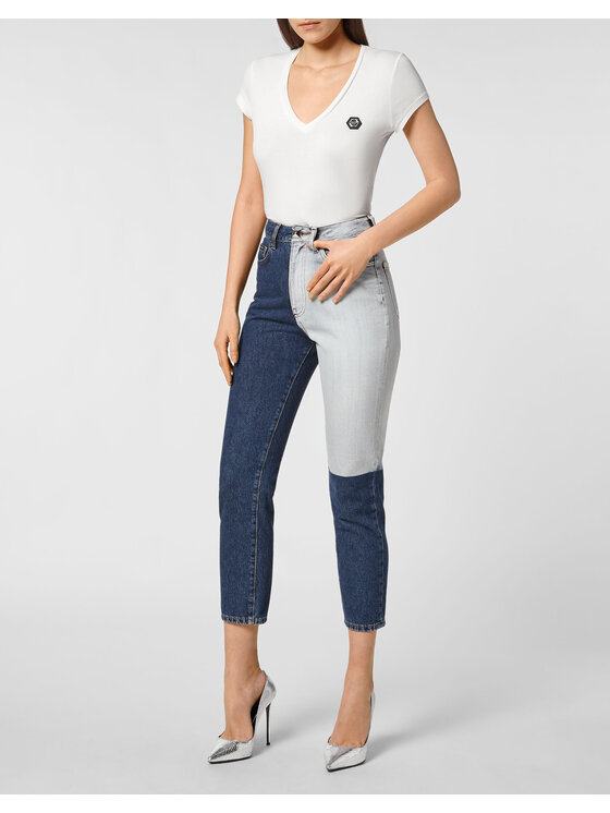 PHILIPP PLEIN PHILIPP PLEIN Jeansy 30441 Niebieski jasny Boyfriend Fit