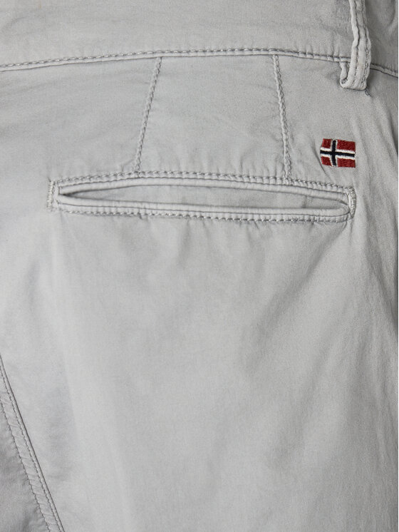 Napapijri Napapijri Chino hlače M-Puyo NP0A4H98 Siva Slim Fit