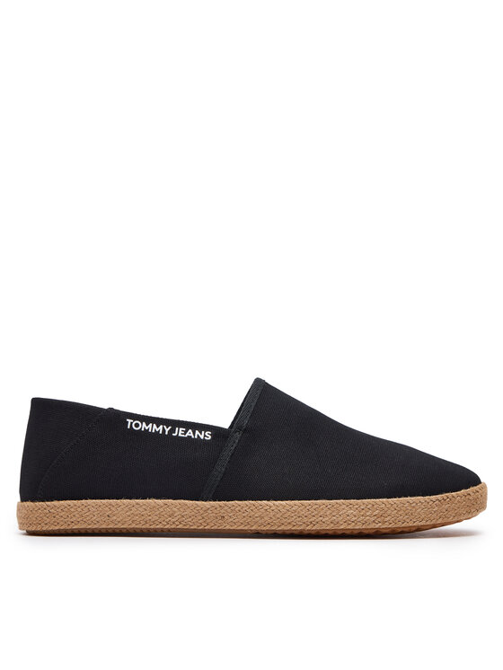 Tommy Jeans Tommy Jeans Espadrilky Tjm Espadrille Street EM0EM01386 Čierna