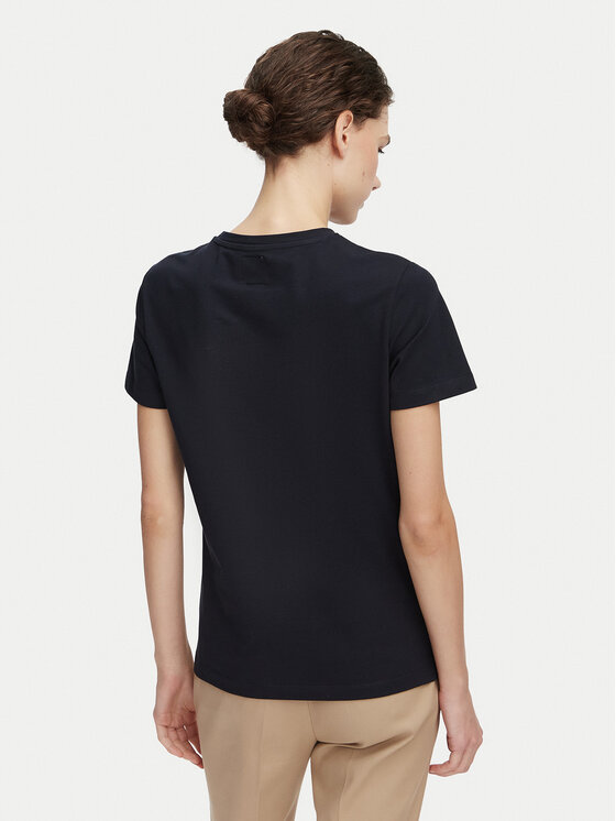 Beverly Hills Polo Club Beverly Hills Polo Club T-shirt P-SS26W-TS516523 Tamnoplava Regular Fit
