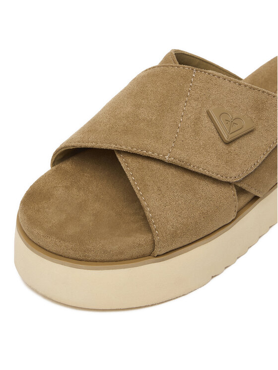 Roxy Roxy Papucs CWBEOB-HY22031-2 Bézs