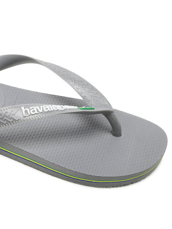 Havaianas Havaianas Japonki Brasil Logo 41108505002 Szary