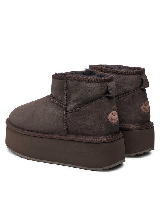 EMU Australia EMU Australia Cizme de zăpadă Stinger Micro Flatform W13082 Maro