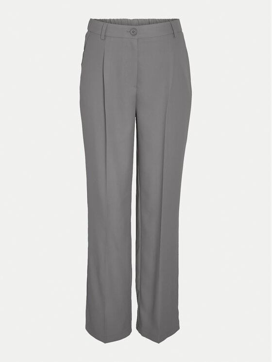 Noisy May Noisy May Pantaloni di tessuto Debbie 27029240 Grigio Regular Fit