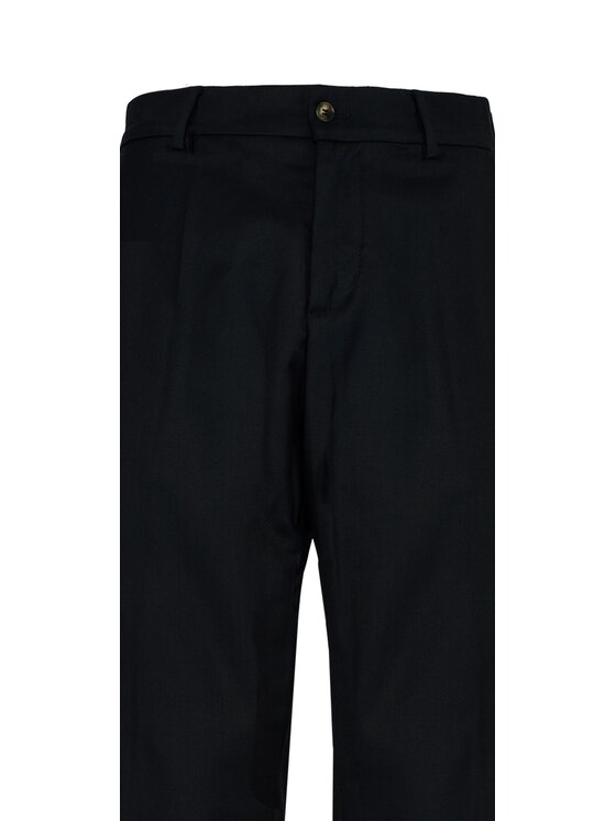 ACANFORA ACANFORA Pantaloni invernali UNPRIORA-NER Nero Regular Fit