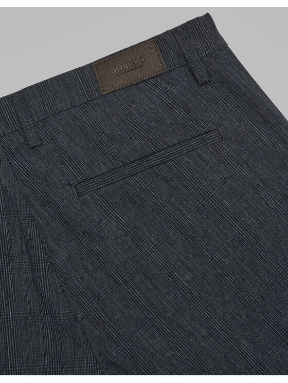 Borgio Borgio Spodnie materiałowe alife Granatowy Slim Fit