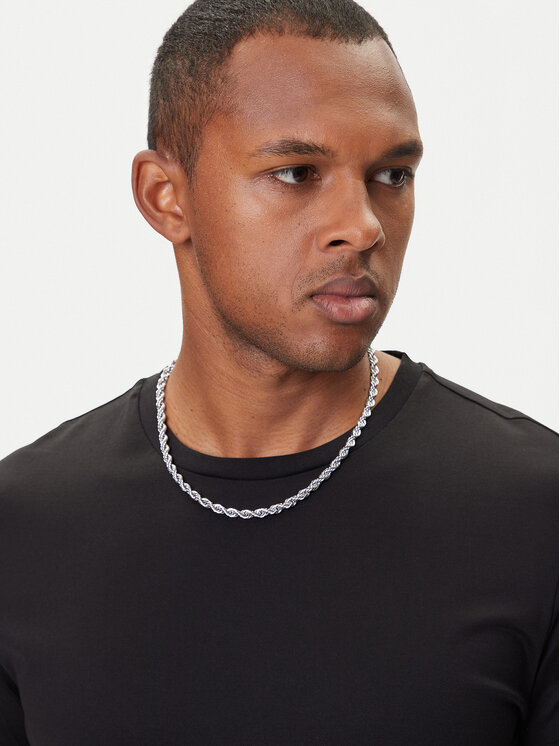 ICED STUFF ICED STUFF Ланцюжок Rope Біле золото