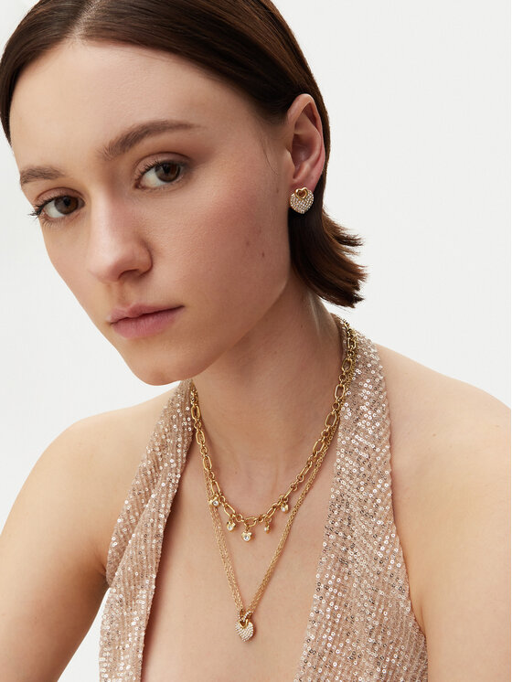 Guess Guess Kolczyki JUBE05 213JW Złoty