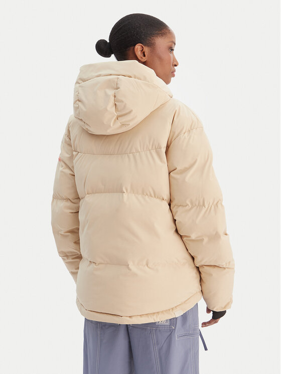 Roxy Roxy Slēpošanas jaka Alofted Puffy ERJTJ03470 Bēšs Regular Fit