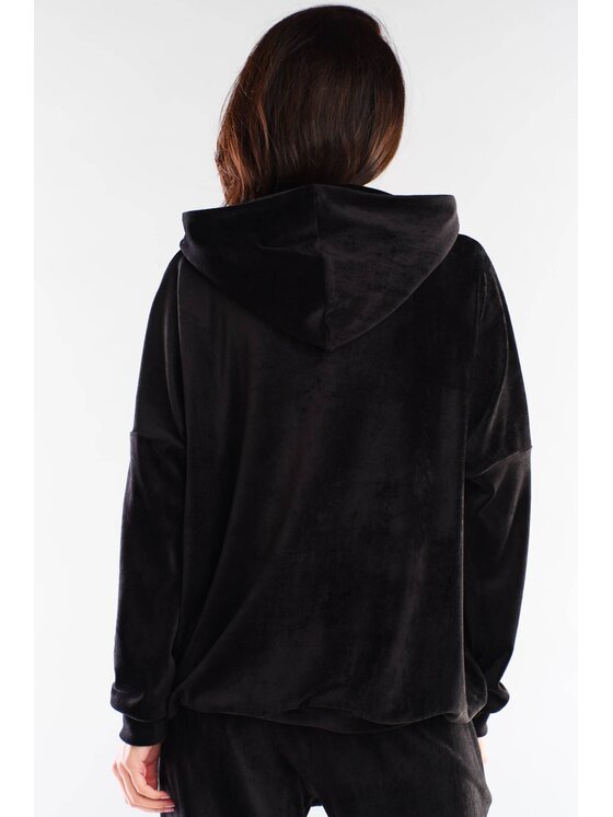 Awama Awama Bluza A420 Czarny Basic Fit