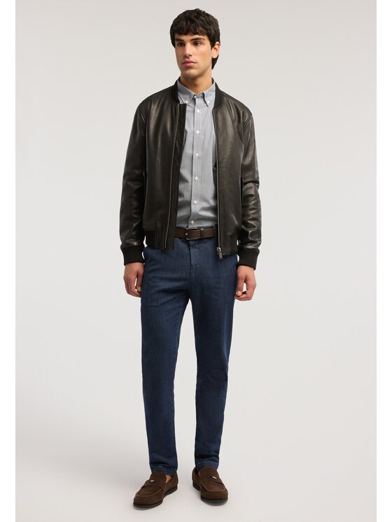 Trussardi Trussardi Koszula 5030N000037N0QB Szary Regular Fit