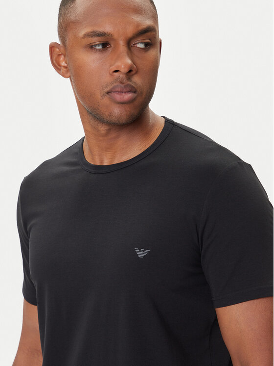 Emporio Armani Underwear Emporio Armani Underwear 2er-Set T-Shirts EM000391 AF14132 MC005 Schwarz Regular Fit
