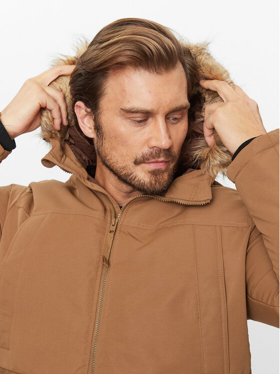 Jack&Jones Jack&Jones Zimska jakna Wing 12235858 Rjava Regular Fit