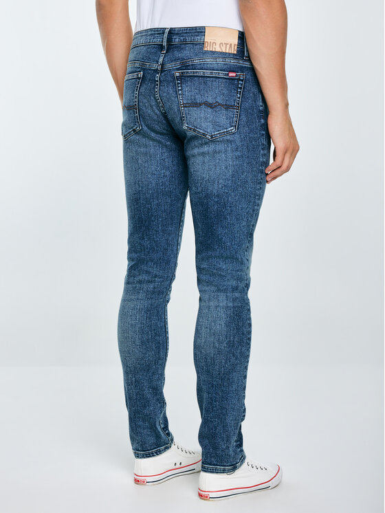 BIG STAR BIG STAR Jeansy TERRY CARROT Niebieski Tapered Fit