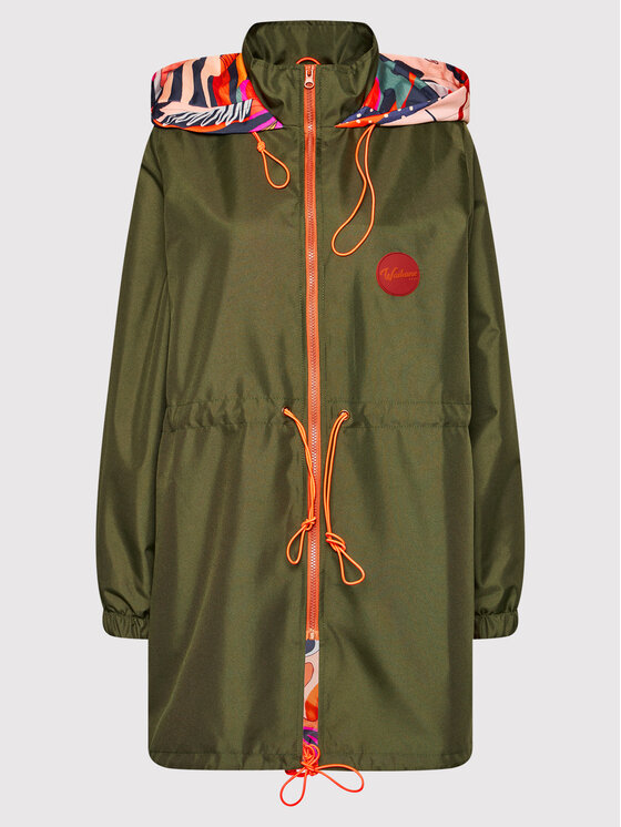 Waikane Vibe Waikane Vibe Parka Jungle Eyes Multicolore Oversize