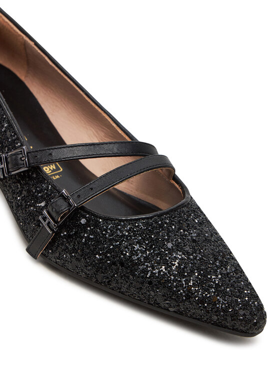 Hispanitas Hispanitas Балетки Glitter-I24 BHI243567 Чорний