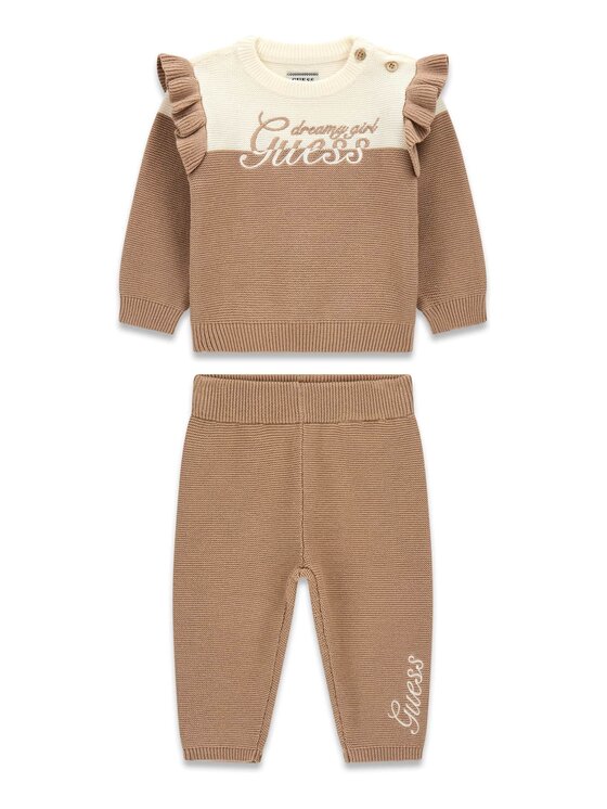 Guess Kids Guess Kids Zestaw dla niemowląt 183873 Beżowy