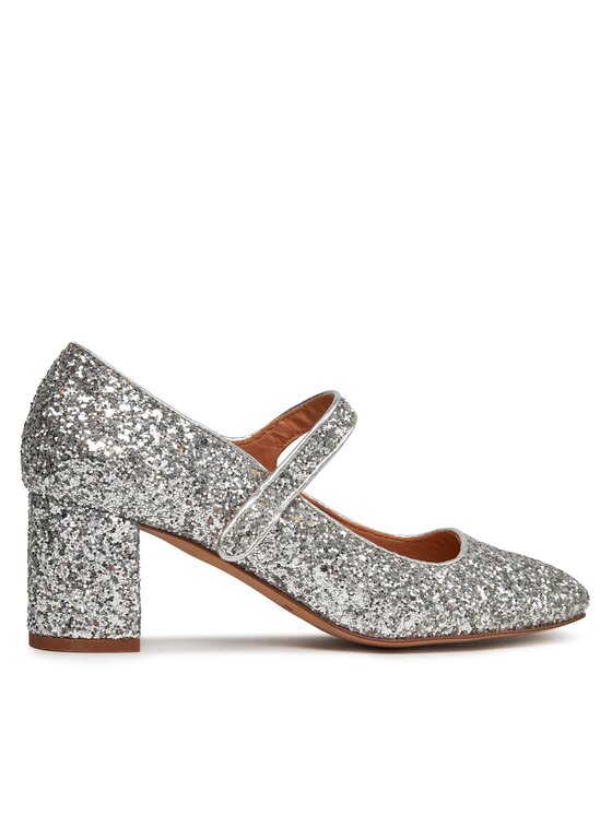 Pantofi pumps Balagan Dora Argintiu