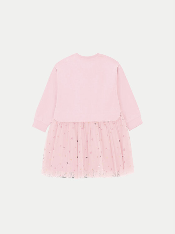 Coccodrillo Coccodrillo Kleid für den Alltag ZC4129101PGN Rosa Regular Fit