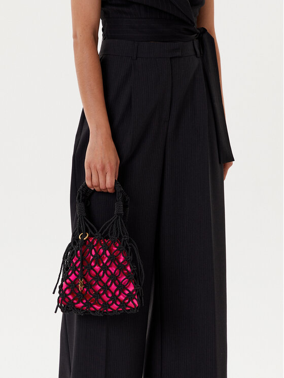PINKO PINKO Τσάντα Handbag Mini Pe 25 Pltt 105165 A2L9 Μαύρο