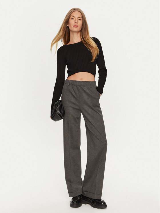 ViCOLO ViCOLO Πουλόβερ 77101S Μαύρο Regular Fit