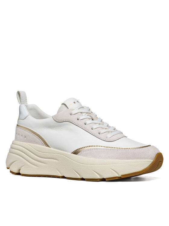 Geox Geox Sneakersy D Diamanta D66UFA 08522 C1352 Biały