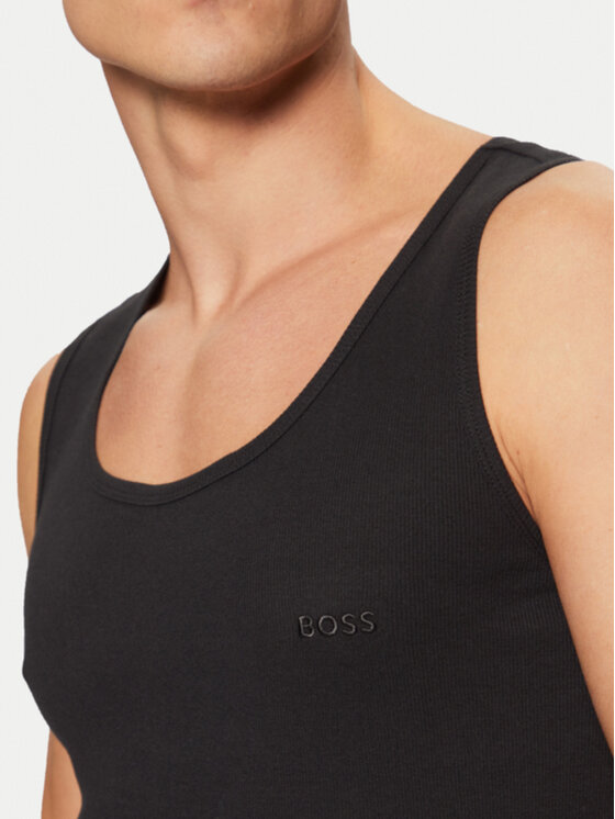 BOSS BOSS 3 db-os trikó szett 50542132 Fekete Regular Fit