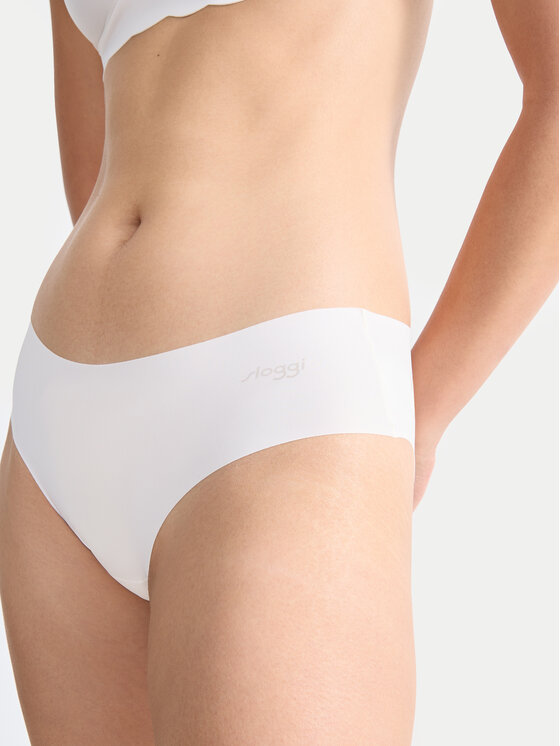 Sloggi Sloggi Set 2 parov klasičnih spodnjih hlačk Zero 10214628 Écru