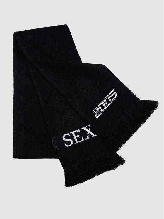 2005 2005 Šál SEX Scarf Čierna