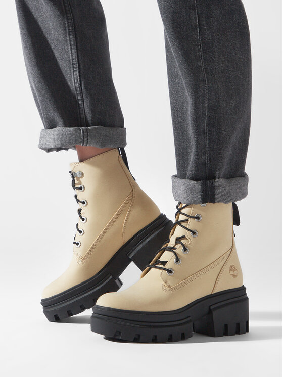 Timberland Timberland Μποτάκια Everleigh 6In Laceup TB0A61PZEF61 Κίτρινο