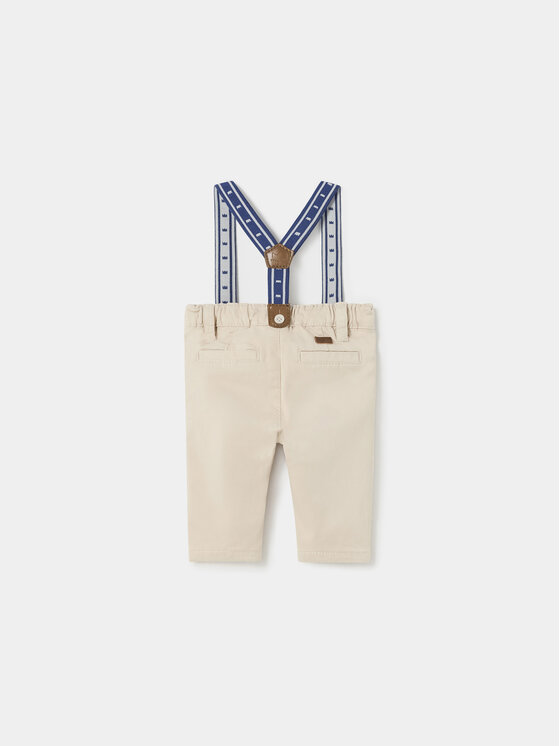 Mayoral Mayoral Pantaloni di tessuto 2.515 Beige Regular Fit