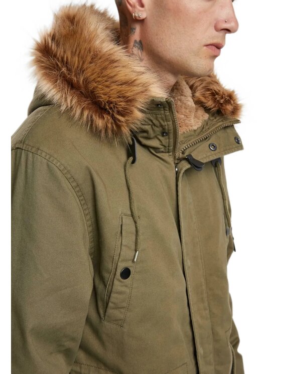 Brandit Brandit Kurtka zimowa 9746 Beżowy Parka Fit