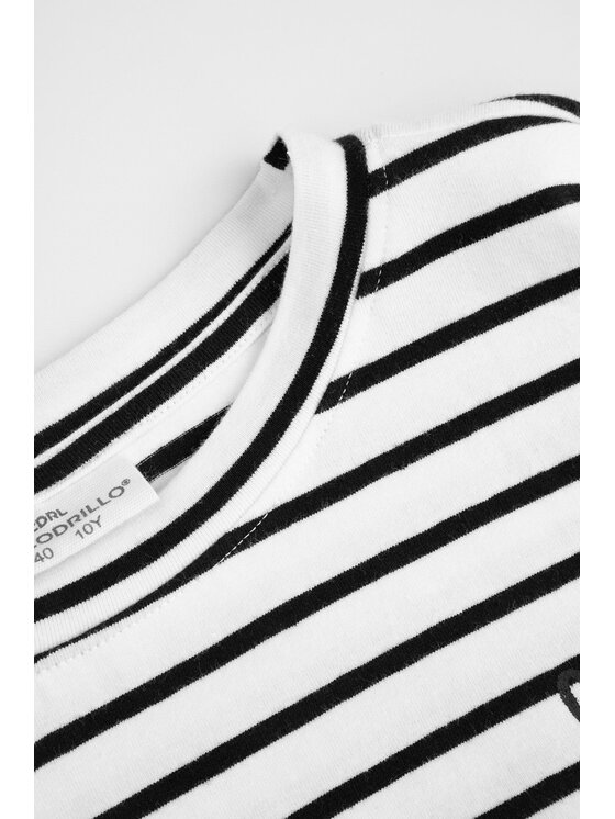 Coccodrillo Coccodrillo S dlouhým rukávem WC6143102RGJ-021 Černá Regular Fit