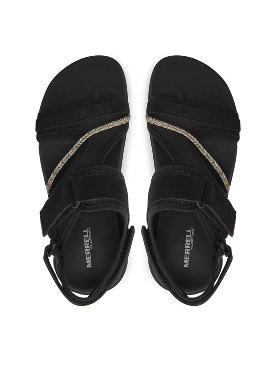 Merrell Merrell Sandały Terran 4 Backstrap J006412 Czarny