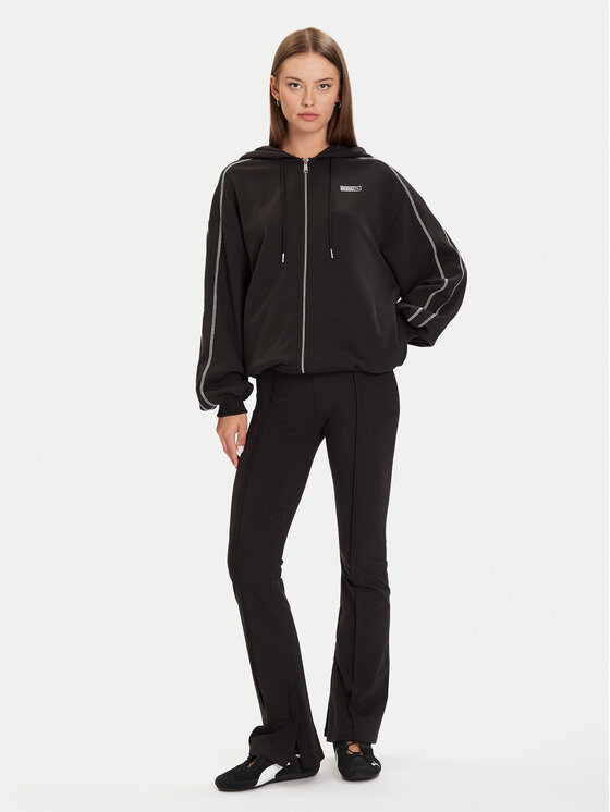 Puma Puma Суитшърт PUMA X ROSÉ T7 633801 01 Черен Oversize