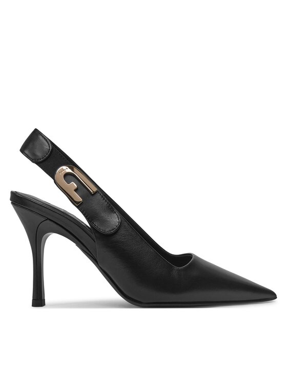 Sandale Furla Sign Slingback T.90 YG05SGN-BX2681-O6000-90294100 Negru