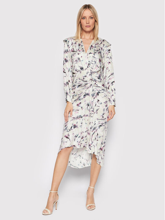 IRO IRO Kasdieninė suknelė Kun AQ142 Smėlio Regular Fit