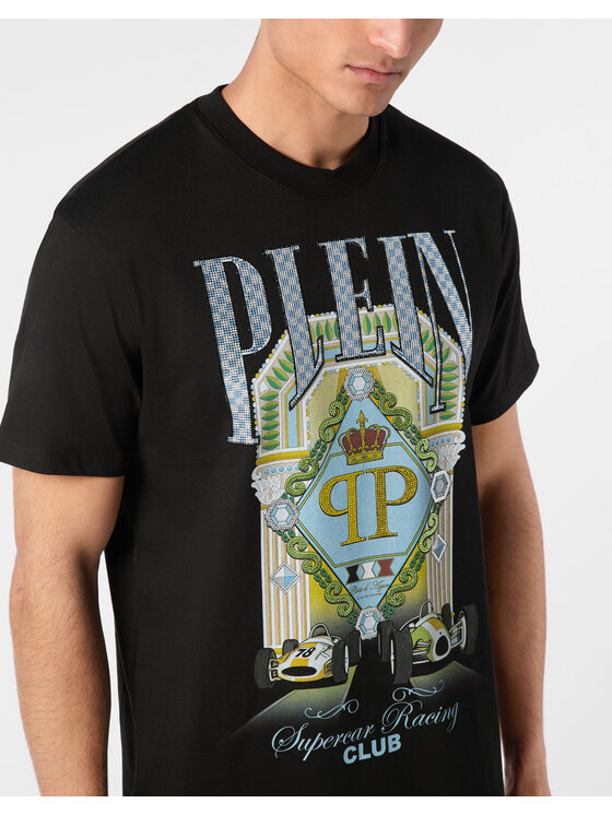 PHILIPP PLEIN PHILIPP PLEIN T-Shirt 24931 Czarny Regular Fit