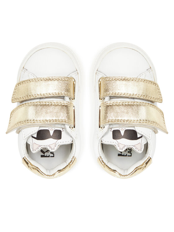 Karl Lagerfeld Kids Karl Lagerfeld Kids Sneakersy Z30383 M Biela