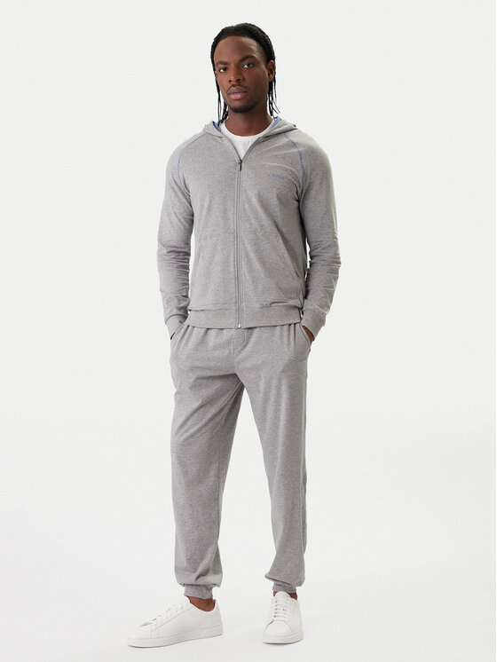 BOSS BOSS Mikina Mix&Match 50515313 Šedá Regular Fit