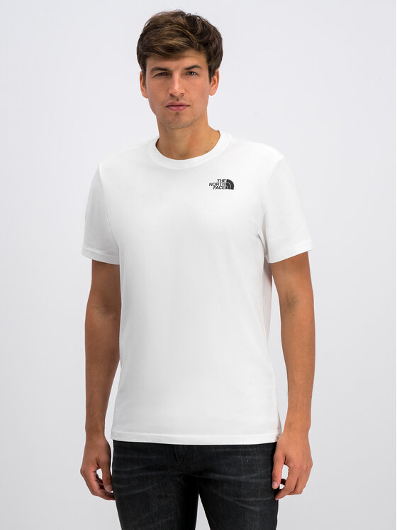 The North Face The North Face T-Shirt Redbox NF0A2TX2 Biały Regular Fit
