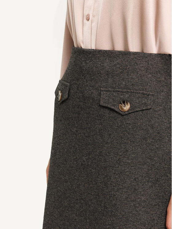 KMX KMX Spódnica midi 116090005 Brązowy Straight Fit