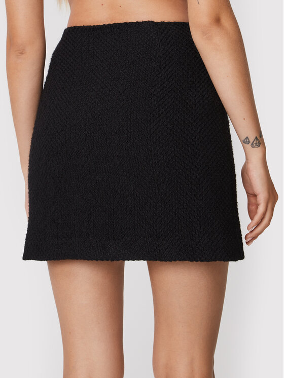 PINKO Pinko Mini suknja Ginette 1G18B2 A081 Crna Regular Fit