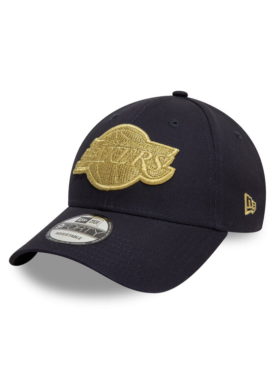 New Era New Era Kšiltovka LA Lakers Metallic 9FORTY 60595197 Tmavomodrá